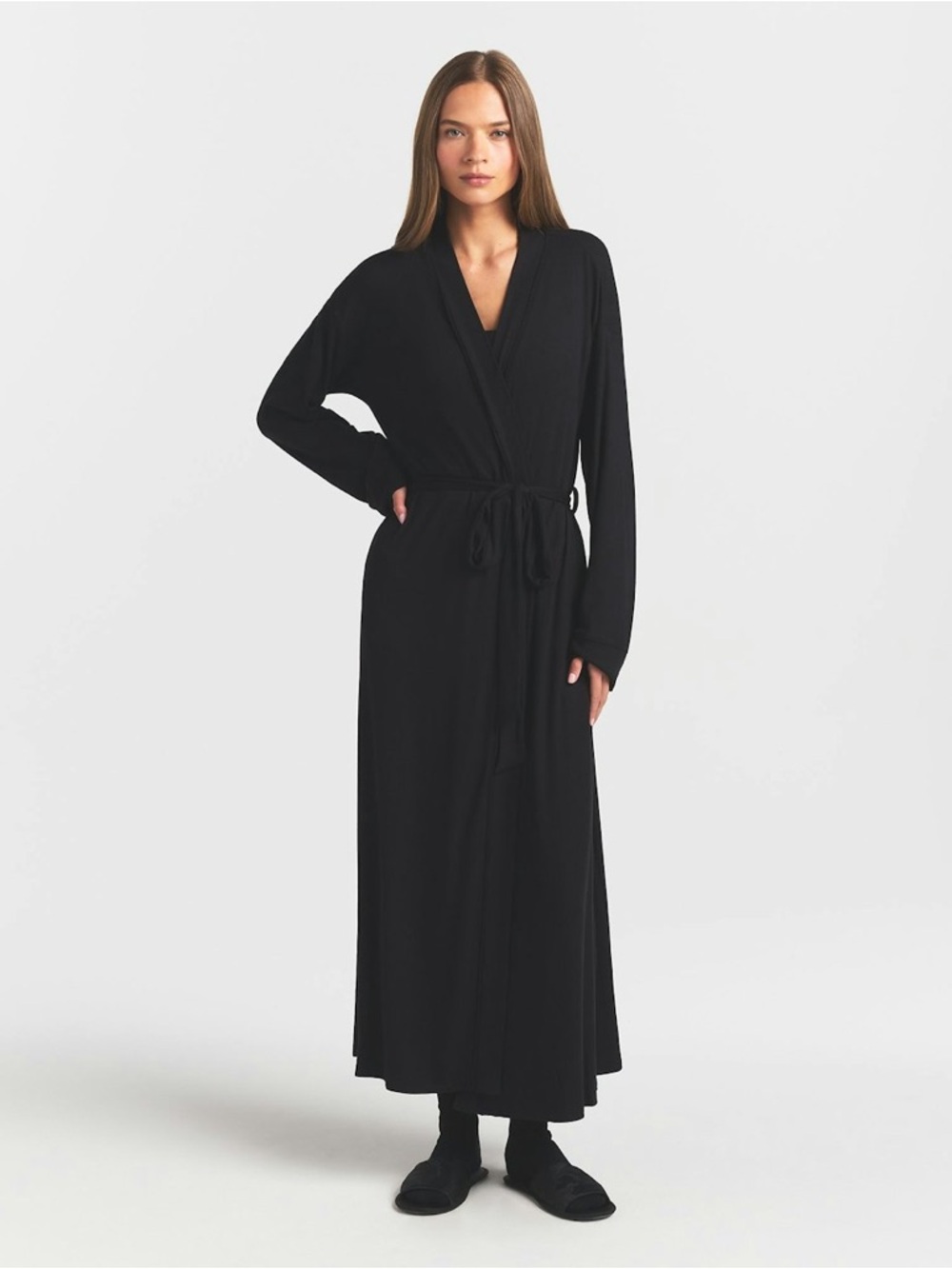 Skims Soft lounge long robe